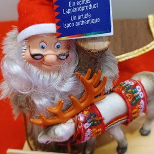 Santa and Reindeer Vintage by Finnish designer  Erkki Juopperi